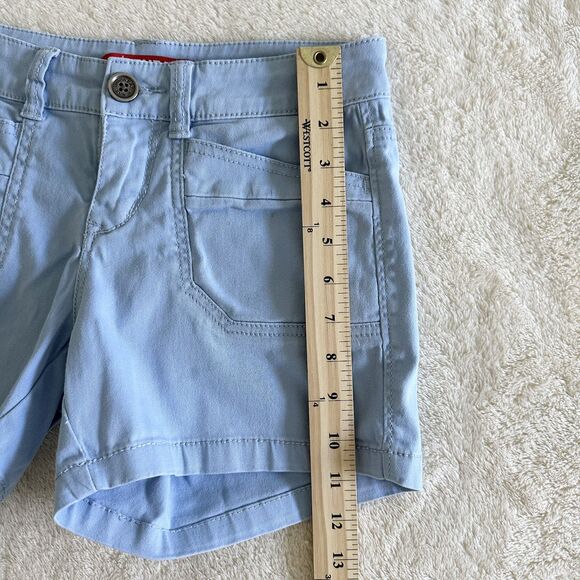 UnionBay Shorts Womens Size 0 Blue Delaney 3.5" Chino Stretch Casual Summer - Picture 9 of 10